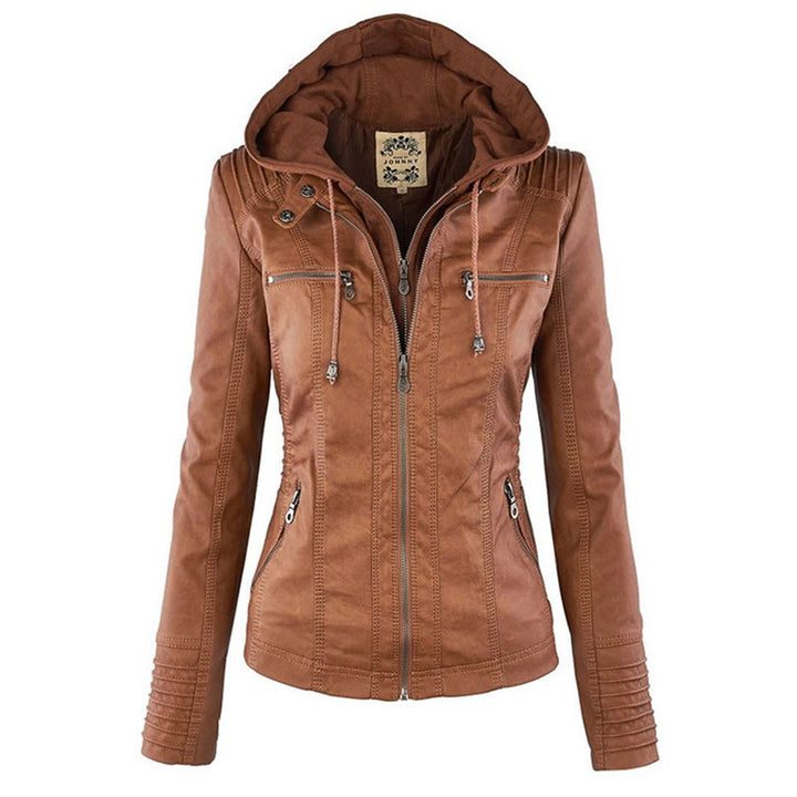 Vivienne | Weather Resistant Leather Jacket