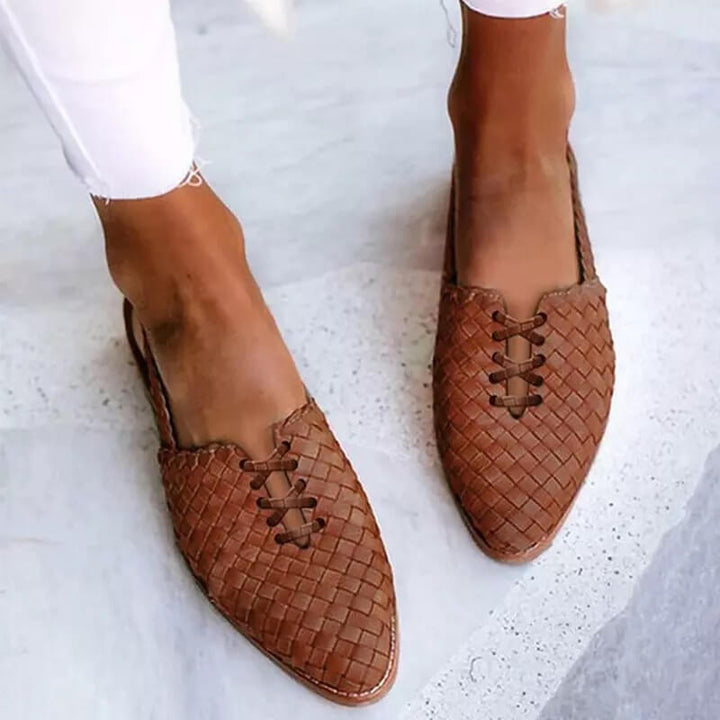 Naima | Handwoven Leather Sandals for Women