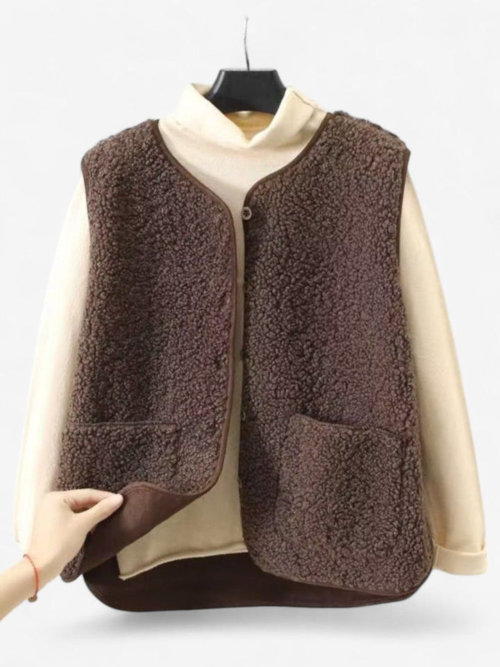 Summer | Women’s Sleeveless Button Down Gilet Vest