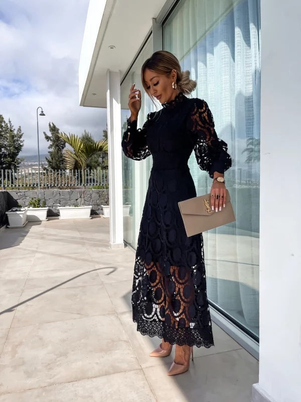 Adeline | Women’s Lace Midi Dress
