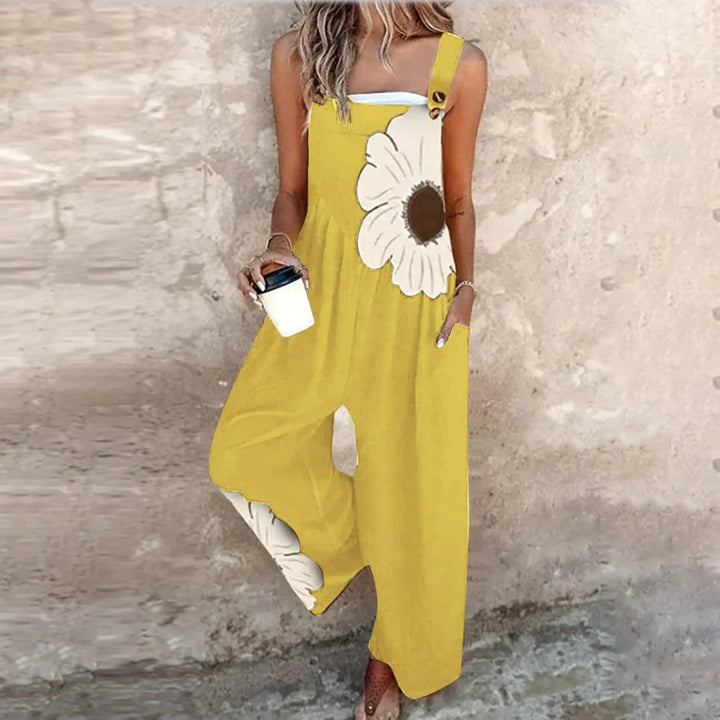 Dana | Graphic Floral Maxi Dress