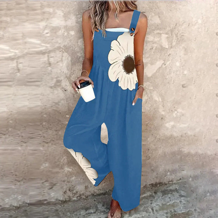 Dana | Graphic Floral Maxi Dress