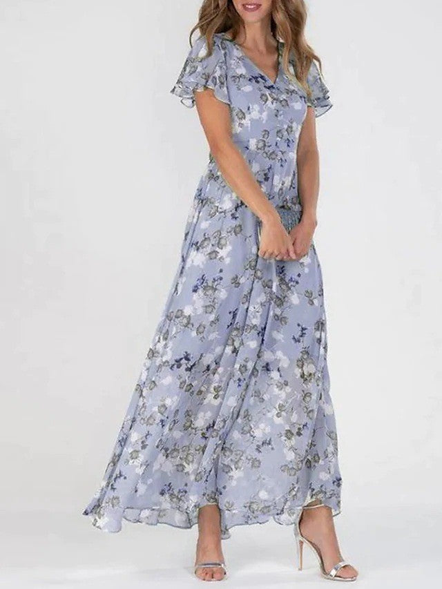 Alana | Women's Floral Summer Maxi Dress
