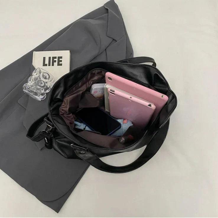 Demi | Large soft leather bag
