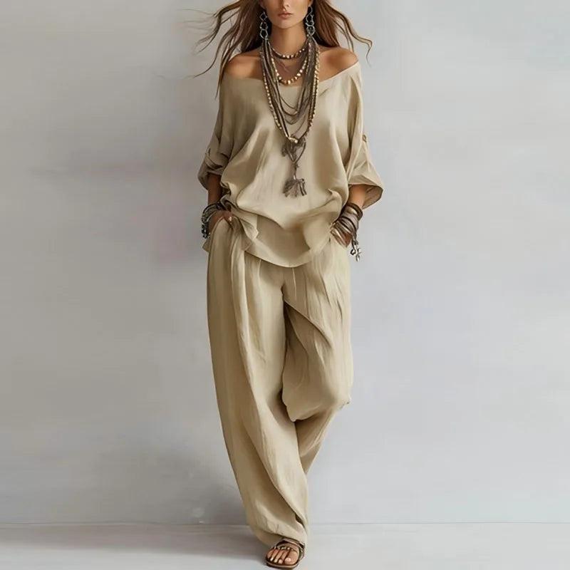 Tessa | Women’s Off-Shoulder Co-ord Set