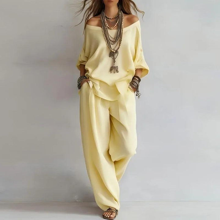 Tessa | Women’s Off-Shoulder Co-ord Set