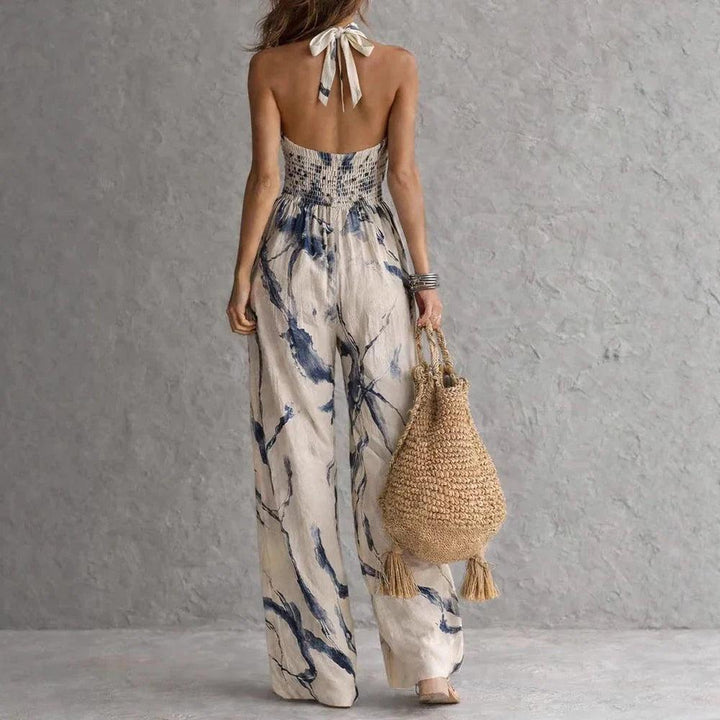 Aria | Flowy Halter Maxi Dress