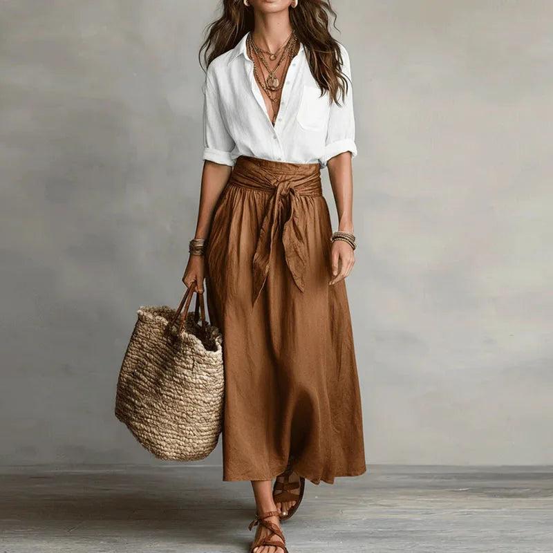 Cora | Women’s Linen Co-Ord Set