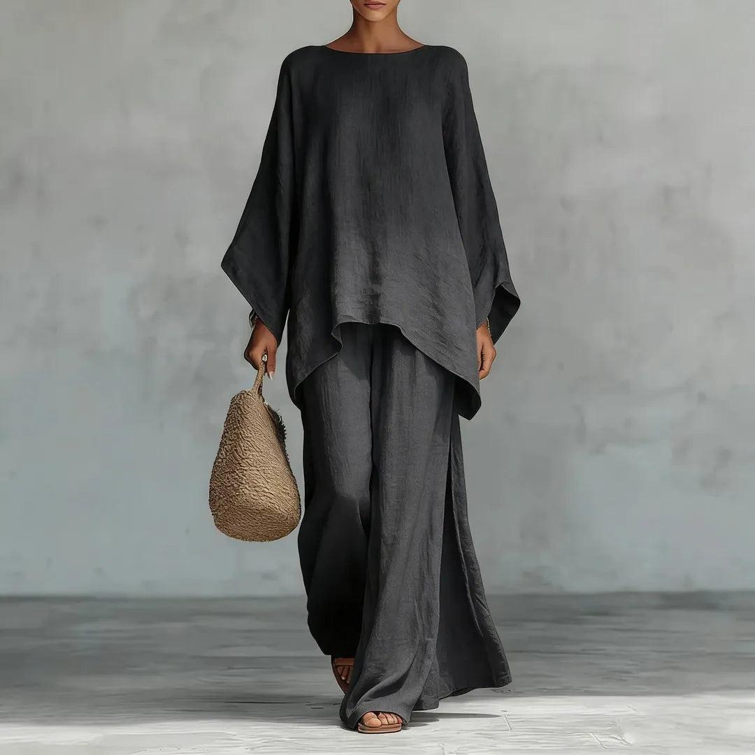 Anna | Linen Two Piece Set
