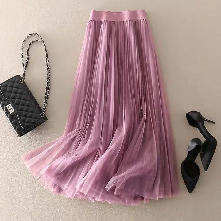 Morgan | Pleated Flowy Skirt