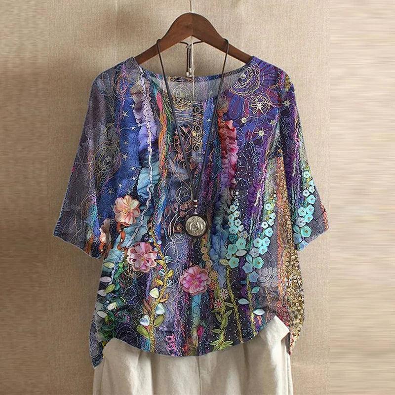 Fiona | Vintage Floral Print