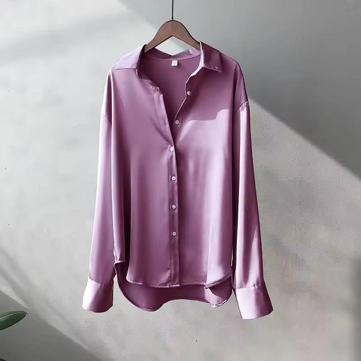 Sophia | Long Sleeve Button-Up Shirt