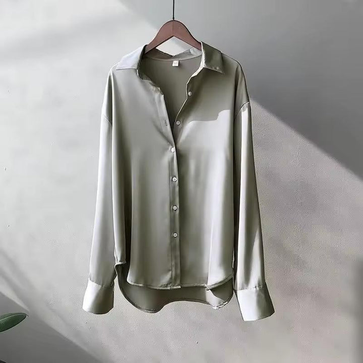 Sophia | Long Sleeve Button-Up Shirt