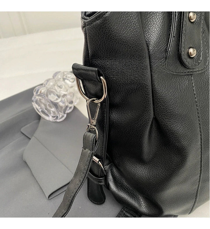 Demi | Large soft leather bag