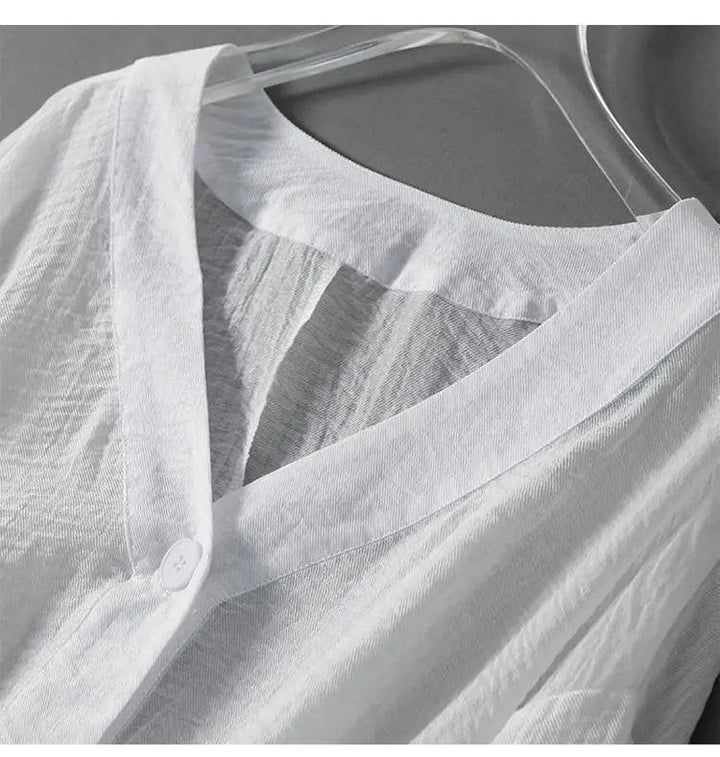 Sandra | Women’s Summer Linen Blouse