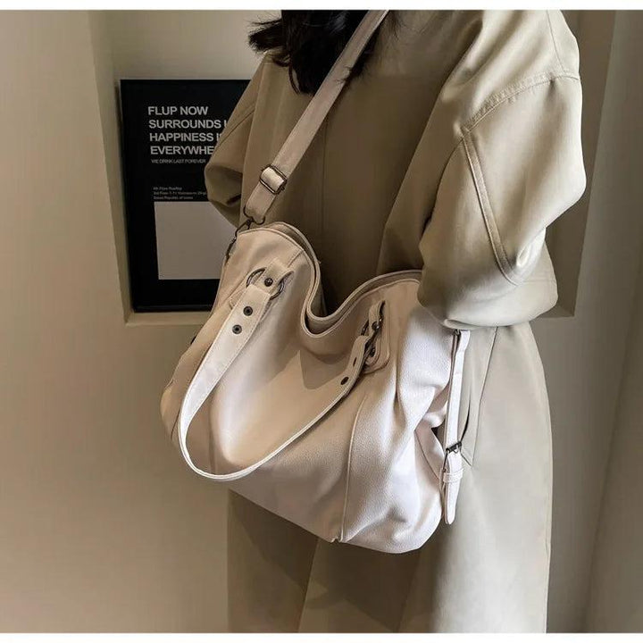 Demi | Large soft leather bag