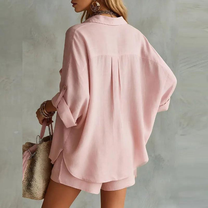 Solene | Women’s Summer Linen Matching Set