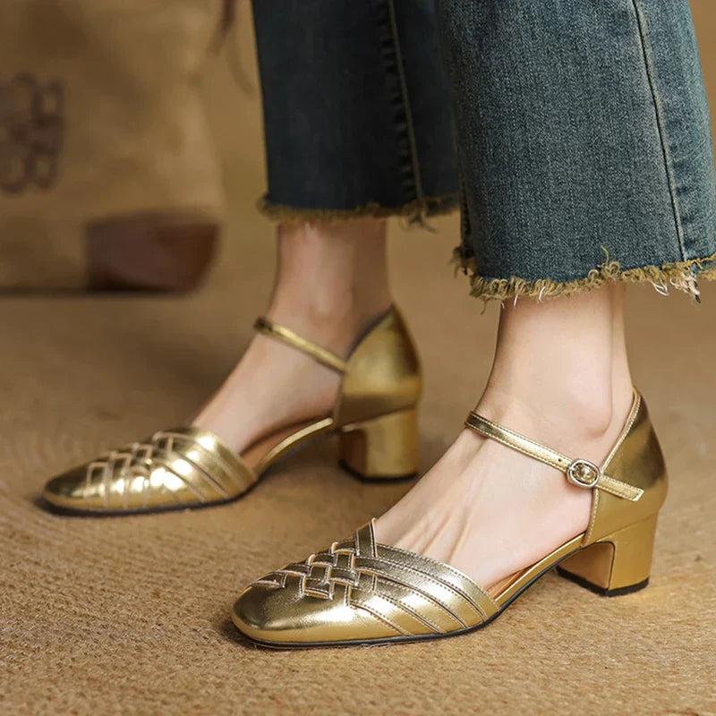 Elara | Women’s Elegant Block Heel Shoes