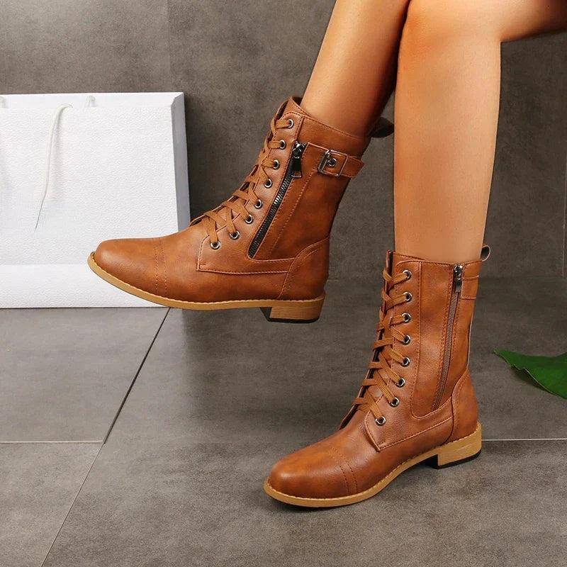 Jasmine | Leather Boots