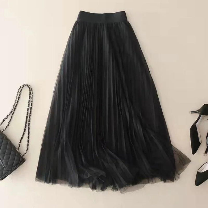 Morgan | Pleated Flowy Skirt