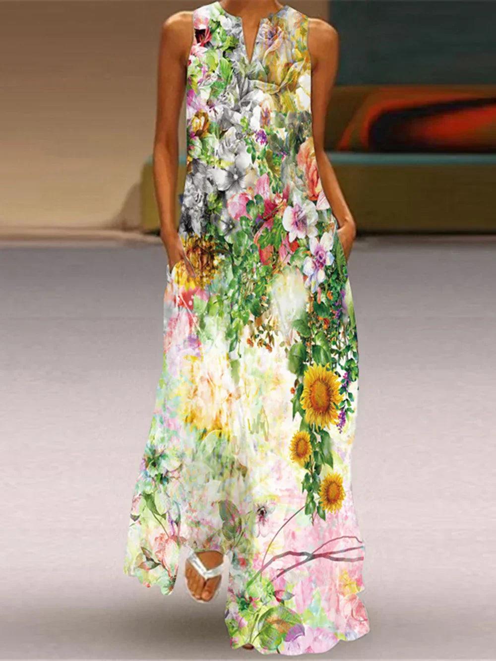 Aurelia | Butterfly Bloom A-Line Dress