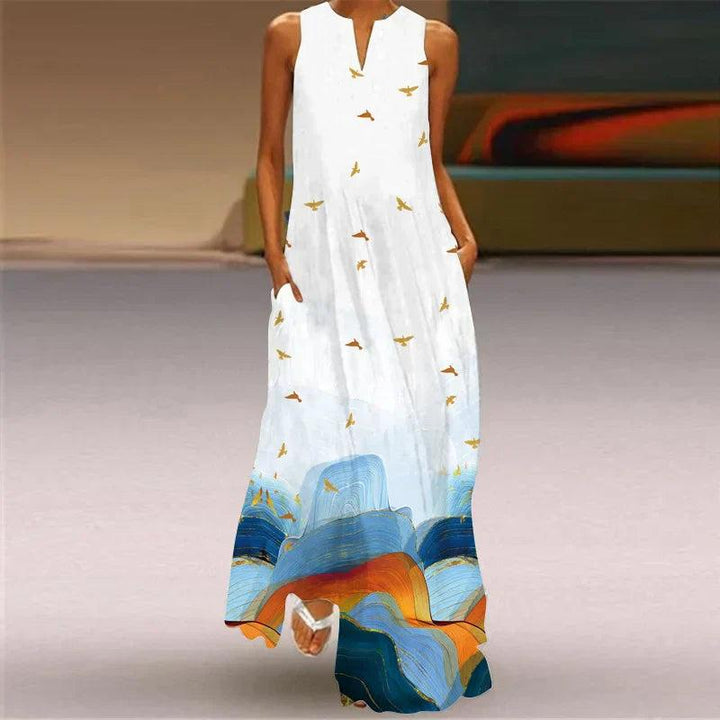 Aurelia | Butterfly Bloom A-Line Dress