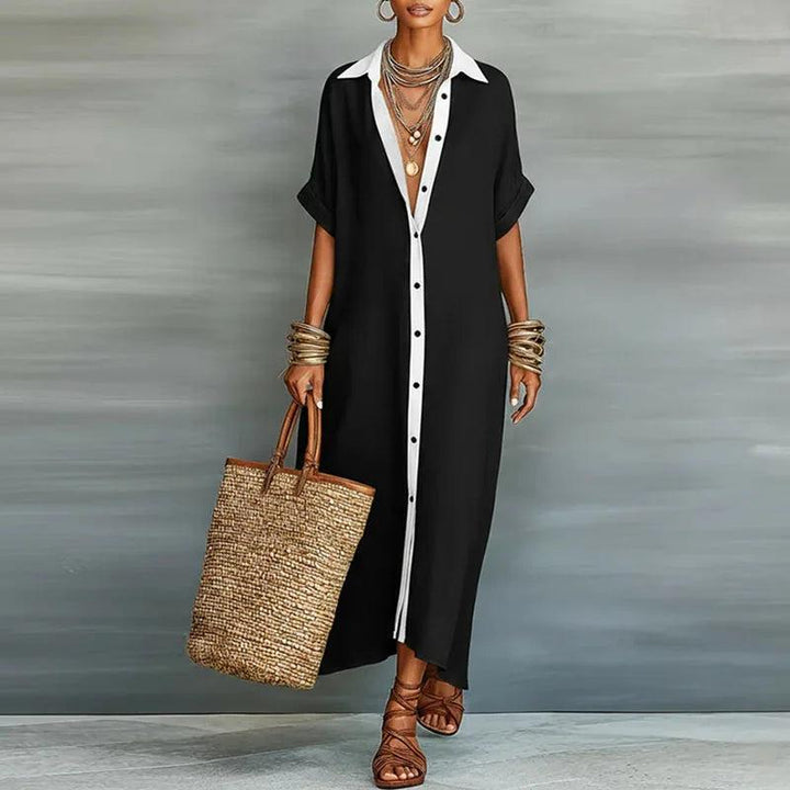 Kaelen | Women’s Linen Shirt Sundress