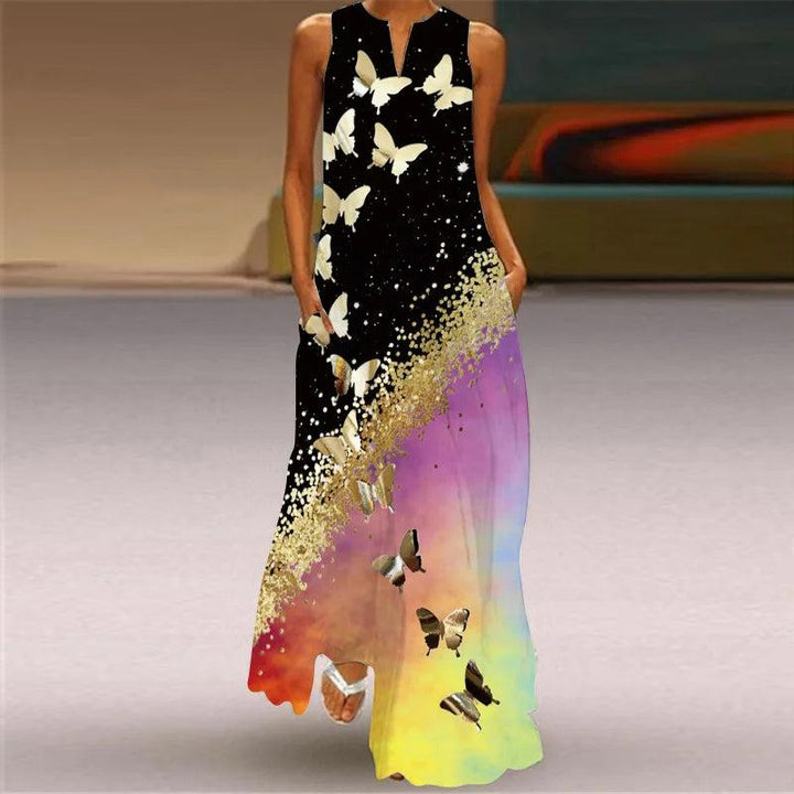 Aurelia | Butterfly Bloom A-Line Dress