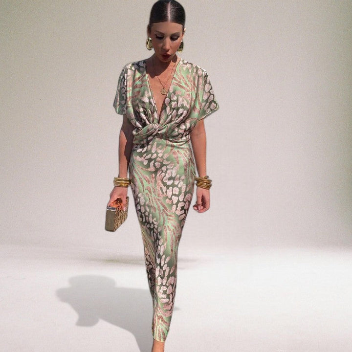 Sadie | Wedding Guest Wrap Maxi Dress