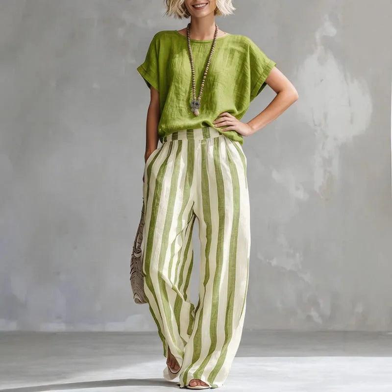 Mandy | Women’s Linen Summer Set