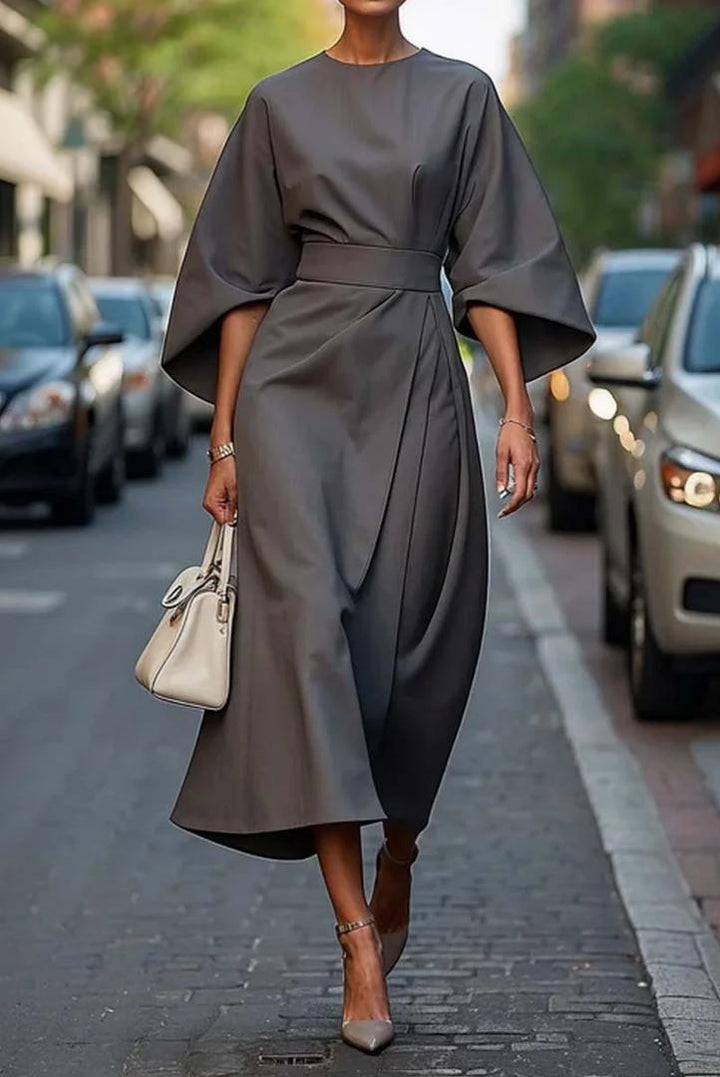 Keira | Eleagnt Sleeve Summer Maxi Dress