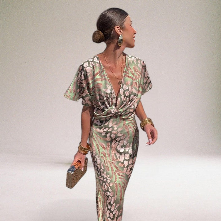 Sadie | Wedding Guest Wrap Maxi Dress