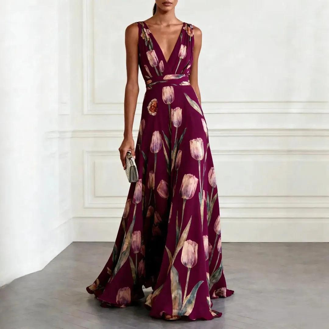 Niana | Women’s Tulip Hem Wedding Guest Dress