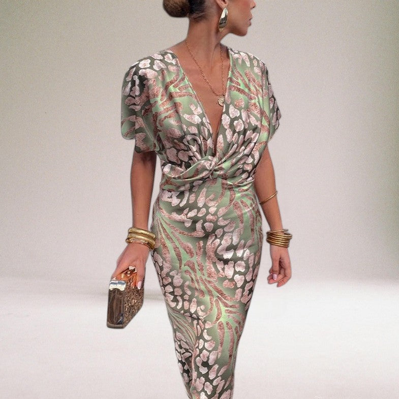 Sadie | Wedding Guest Wrap Maxi Dress