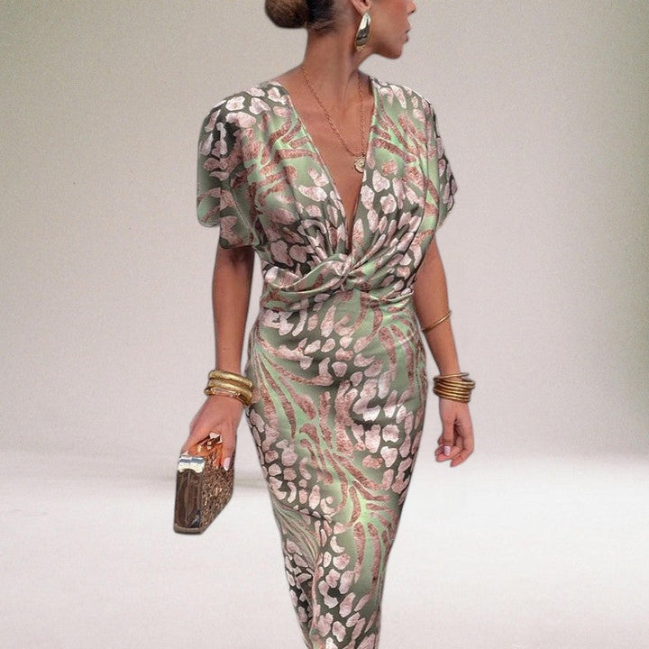 Sadie | Wedding Guest Wrap Maxi Dress