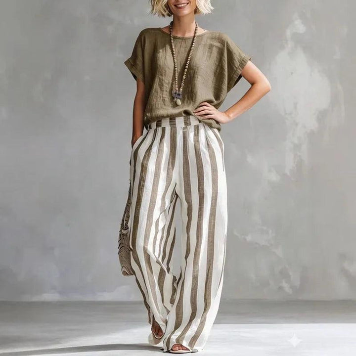 Mandy | Women’s Linen Summer Set