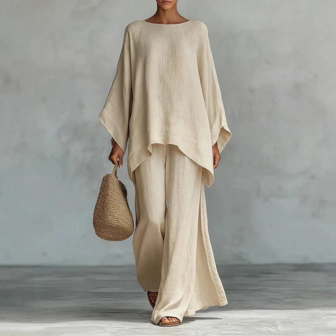 Anna | Linen Two Piece Set