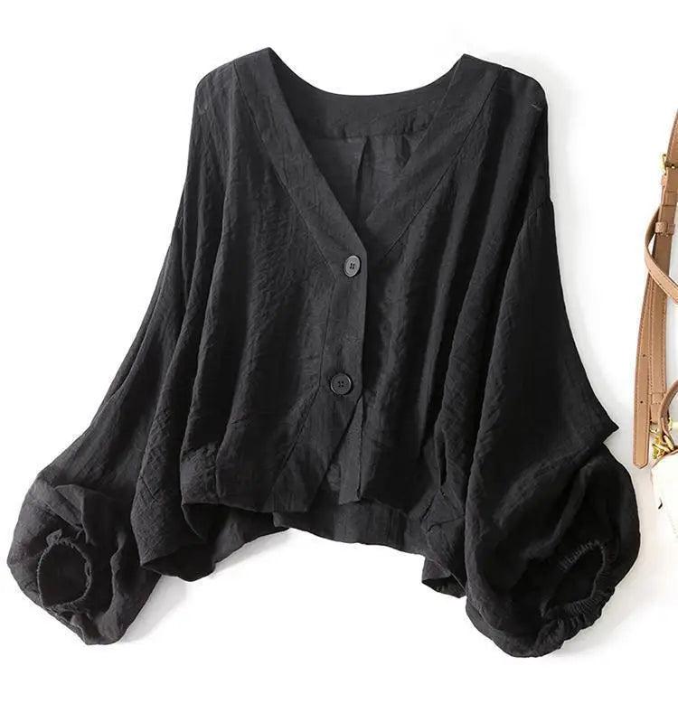 Sandra | Women’s Summer Linen Blouse