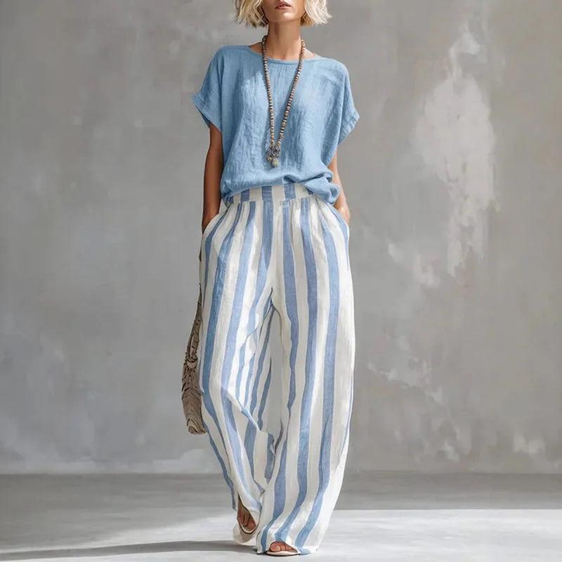 Mandy | Women’s Linen Summer Set
