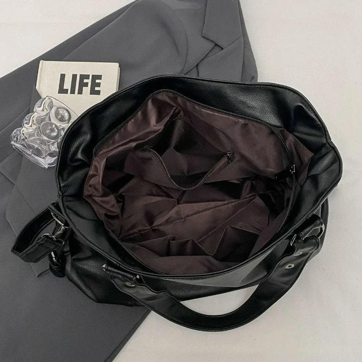 Demi | Large soft leather bag