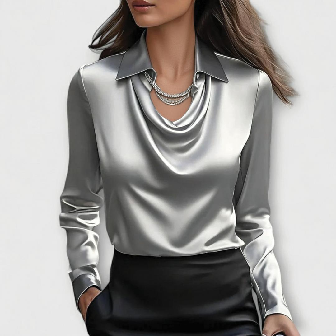 Scarlett | Satin Blouse