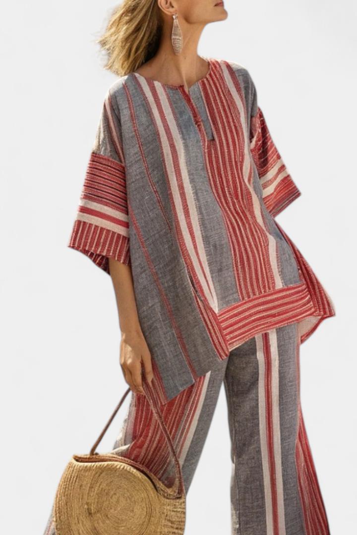 Aura | Chic Lightweight Wide Leg Pants for Women
