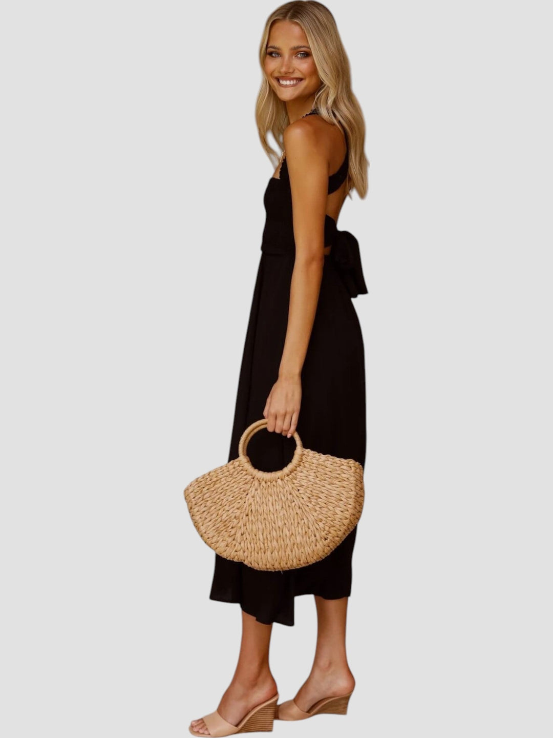 Lark | Smocked Bodice Midi Dress