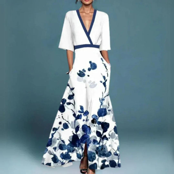 Kiara | Floral Maxi Wrap Style