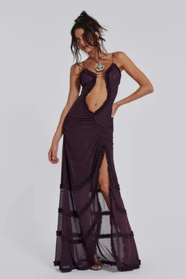 Alondra | High Split Maxi Dress