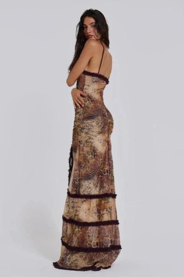 Alondra | High Split Maxi Dress