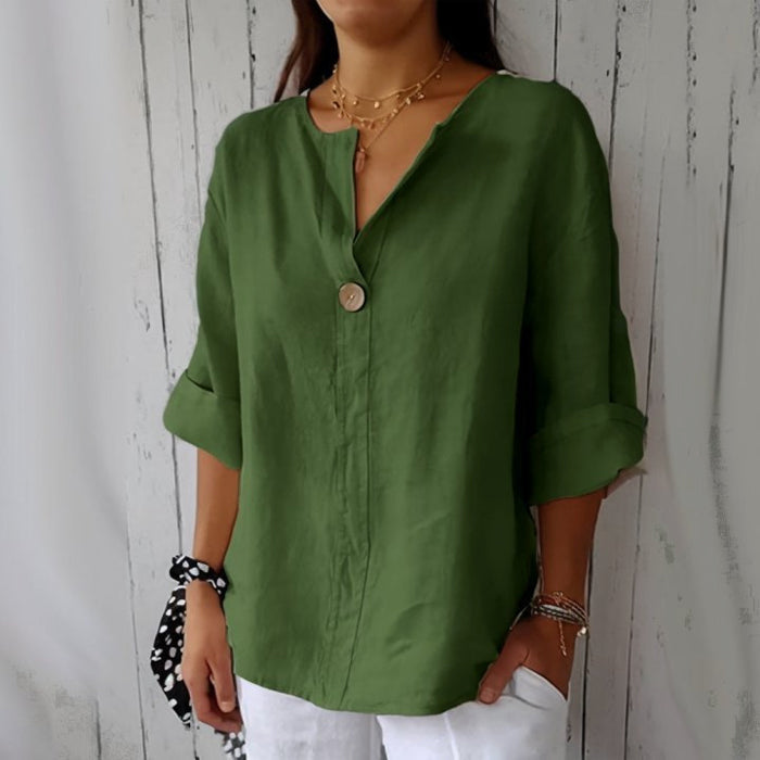 Valentina |Valence Linen Blouse