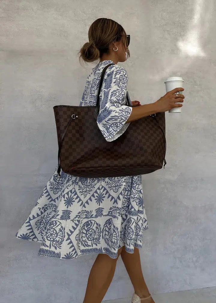 Idalina | Stylish Printed Dress