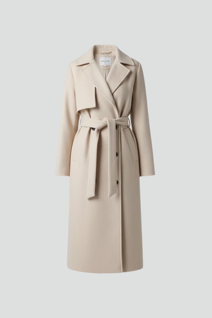 Rowena | Women’s Long Coat with Belt