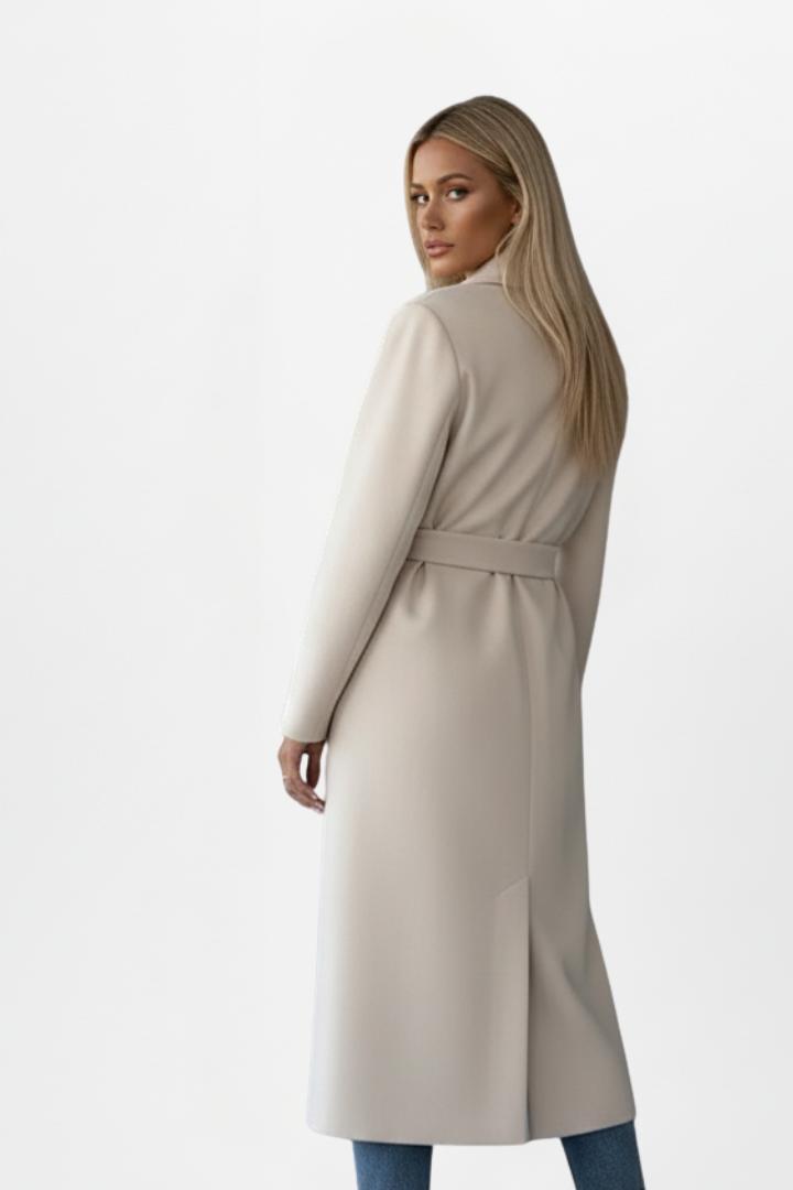Rowena | Women’s Long Coat with Belt